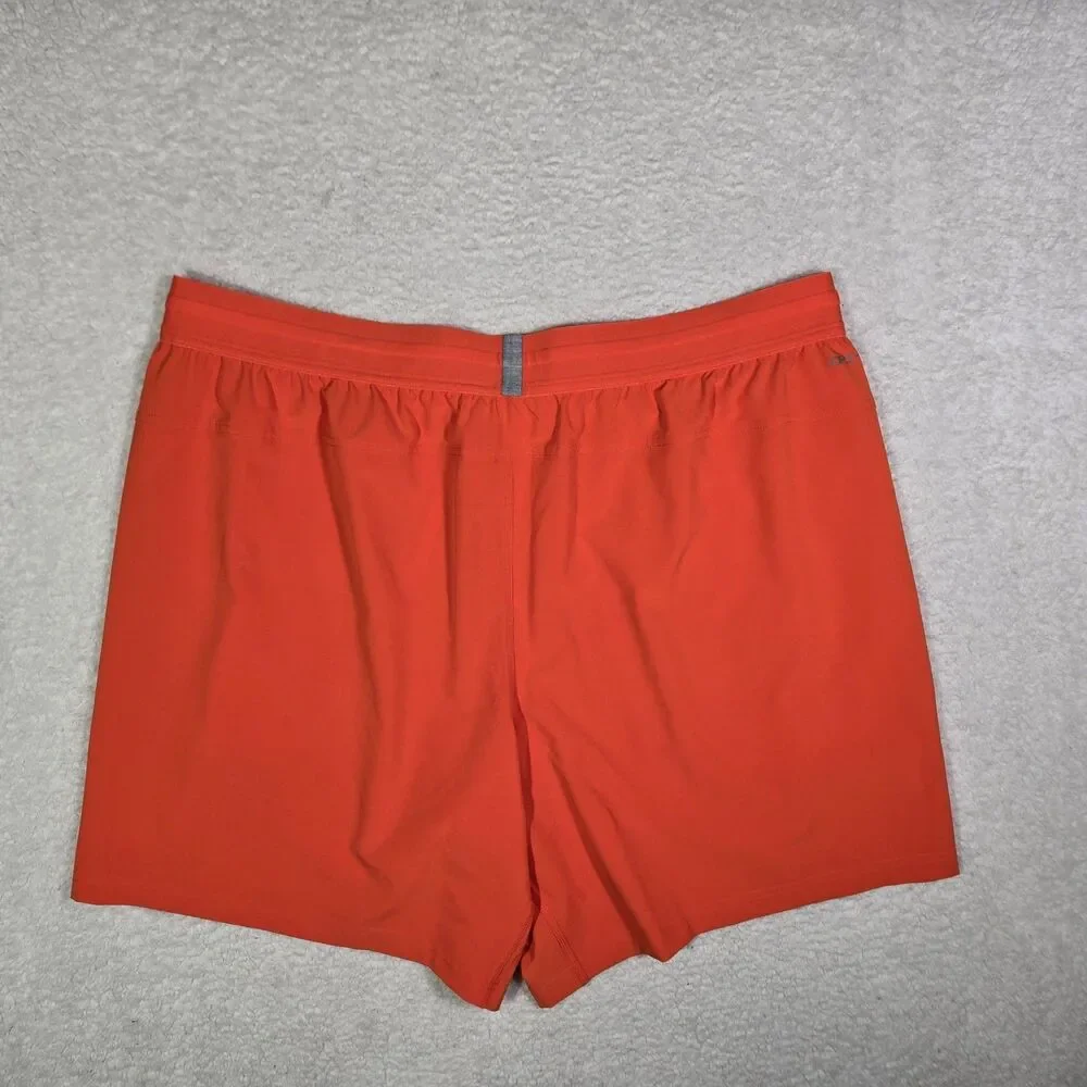 Nike Dri-FIT Mens 4XL Woven Player Shorts Orange Pockets Stretch FV3545-820 NWOT